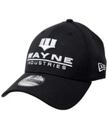 Batman Wayne Industries New Era 39Thirty Fitted Hat Black - £32.66 GBP