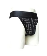 Men&#39;s Real Leather Jockstrap, Fetish, Club Leather Underwear, Sexy Thong... - $67.12 CAD