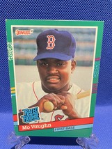 Mo Vaughn 1991 Rookie Donruss Baseball Card # 430 - £15.98 GBP
