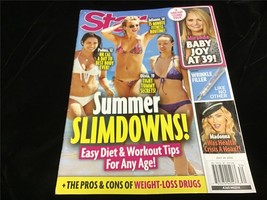 Star Magazine July 24, 2023 Summer Slimdowns, Miranda Baby Joy at 39! - $9.00