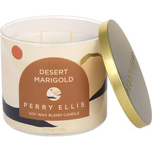 Perry Ellis Desert Marigold By Perry Ellis Scented Candle 14.5 Oz - £16.08 GBP