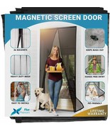 Flux Phenom Reinforced Magnetic Screen Door - Fits Doors up to 38 x 82 I... - £37.05 GBP