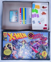 1994 Pressman X Men Under Siege Board Game Incomplete - For Parts - £38.65 GBP