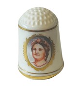 President Thimble Franklin Mint Ladies Lady 1978 Mary Abraham Lincoln figurine - £15.73 GBP