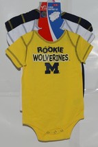 Team Athletics Collegiate Licensed Michigan Wolverines 3 Set 18 Month One Piece image 1