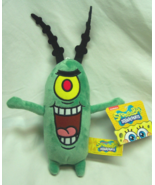 Nickelodeon Spongebob Squarepants PLANKTON 11&quot; Plush STUFFED ANIMAL Toy NEW - $34.61 CAD