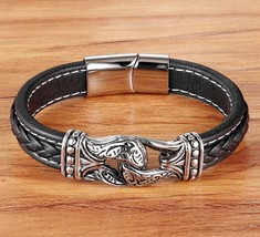 TYO New Arrival Neo-Style Magnificent Accessories Genuine Leather Bracelets &amp; Ba - £11.63 GBP
