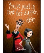 Coraline Animated Movie Just In Time For Supper Dear Refrigerator Magnet... - £3.92 GBP