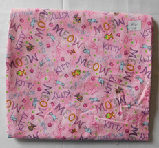 Fabric Quilting Treasures, Phyllis Dobbs 2008 Cats Meow Catitude Pink, 44 W 1 Yd - $10.00