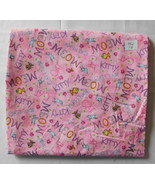 Fabric Quilting Treasures, Phyllis Dobbs 2008 Cats Meow Catitude Pink, 4... - $10.00