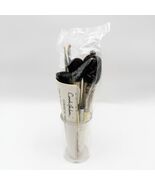 Vintage Carole Jackson 11 Piece Makeup Brush Set New With Holder - $34.99