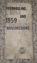 1958 and 1959 Chevrolet Super Service Turboglide Transmission Overhaulin... - £13.23 GBP