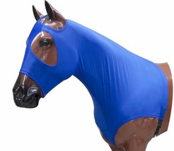 Horse Mane Saver Slinky Lycra Hood Braid and Shoulder Guard w/ Zipper Al... - $38.50+