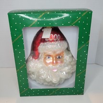 VTG Dillard&#39;s LARGE Santa Claus Ornament 10&quot; Retired 2000 NIB  - $338.50 MXN