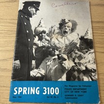 SPRING 3100 NYPD MAGAZINE NOVEMBER 1969 - $134.16 MXN