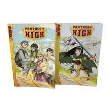 Pantheon High Tokyo Pop Vols 1 &amp; 2 English Manga Graphic Novel Book - $39.59