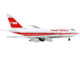 Boeing 747SP Commercial Aircraft &quot;Trans World Airlines - Boston Express&quot; White  - £63.74 GBP