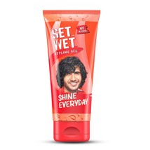 Set Wet Styling Hair Gel for Men - Shine Everyday  Light Hold, High Shine 100gm - £11.03 GBP