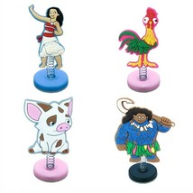 Disney Moana Birthday Cake Toppers  1/4&quot;X 1-1/2&quot; ( 8 - pc Set ) - £8.61 GBP