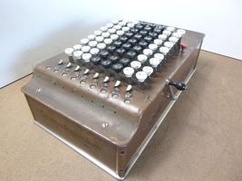 Vintage Felt &amp; Tarrant Mfg. Co. Comptometer Mechanical Calculator Bakeli... - $41.66