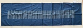 Long Dark Blue Table Runner from Territory 100% Cotton 68 x 18.75&quot; Made ... - $17.41