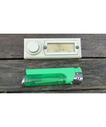 Rare Antique Door Bell Ring Knob Push Button With Nameplate From Germany - $470.51 MXN