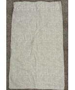 Simply Shabby Chic Queen Pillowcase Gray Paisley Floral 100% Cotton - $15.50