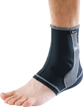 MLR Hg80 Ankle Support Black, Large -Gel pads provide compression and support fo - £11.95 GBP