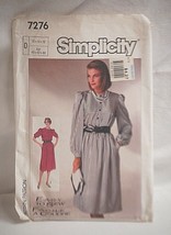 Simplicity 7276 Sewing Pattern Size O 12 14 &amp; 16 Misses Easy to Sew Dress - £7.95 GBP