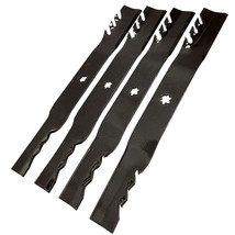 4 - Pack Toothed Mulching Blades Fits Mtd 942-0616A - £59.94 GBP