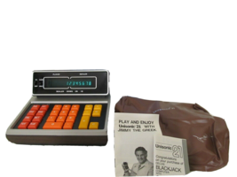 Deluxe Unisonic 21 Mini Blackjack Computer Console with Calculator - £44.17 GBP