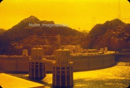 1963 Hoover Dam at Dusk Nevada 35mm Slide - £2.67 GBP