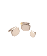 Vintage Cuff Links and Tie Tack Set Stainless Could Be Monogrammed - €12,98 EUR
