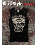 Rock Your Style with Little Rock Rock Sleeveless Tees, Retro-Inspired!! - $37.73 CAD