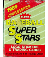 Fleer Ltd Ed Baseball Super Stars 1989 - Sealed, New/Unused - $4.49