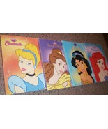 Lot of 4 Disney Princess Books - $207.39 MXN