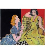 MATISSE 1947 LITHOGRAPH +COA. #UniqueGift Henri Matisse La Conversation ... - $249.00