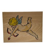 Cupid With Bow Wood Rubber Stamp Sugarloaf Large Whispers 2003 - $6.69 CAD