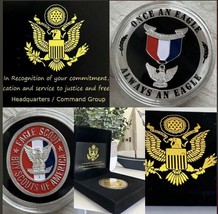 Eagle Scout Challenge Coin Usa - £21.07 GBP