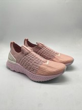 Nike React Phantom Run FK 2 Running Shoes Pink White DH0130-600 Women’s Size 8 - $199.99