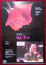 1979 Original Movie Poster The Rose Bette Midler Bates Frederic Forrest ... - £35.59 GBP