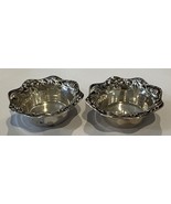 Dominick &amp; Haff 802 Sterling Silver Individual Salt Cellar Dish Pair 22g... - $156.03 CAD