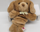 Vintage Dakin Brown Dog Musical Pull Lullaby Plush 1988 Brown Tested And... - $43.55
