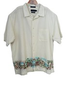 Daniel Cremieux Men&#39;s Size XL Short Sleeve Shirt Linen Italian Resort Cr... - $29.79 CAD