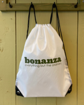 Bonanza Drawstring Backpack, White - £4.05 GBP