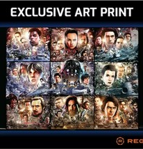 Rare Star Wars The Rise of Skywalker Regal Exclusive Art Print Poster 39X26.75 - £26.75 GBP