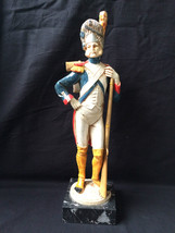 Antique Résine Napoléon Figurine. Depose Fabriqué En Italie Sans 409 - £101.46 GBP