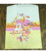 Vintage Walt Disney world  gift shop purchase paper bag movie photo prop  - $19.75