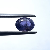 1.73CT Natural Untreated Purple Sapphire Loose Gemstones 8x6.1x4.1mm - £63.27 GBP