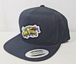 Todd Fischer Snapback Hat Cap Green Black Yupoong - $186.63 MXN